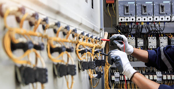 Professional Electrician technician working in Marion, OH